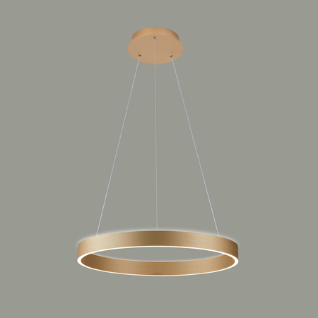 Lampa wisząca Italux PND-56215D-080RPC-GD-3KS4K-TRDIMM Złoty