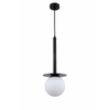 Lampa wisząca Roma 1xE14 czarna LP-1345/1P BK