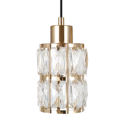 Lampa wisząca Italux Alma PND-40668-3-HBR Złoty