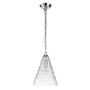 Lampa wisząca Elmore - 1 źródło światła - Polerowany chrom Quintiesse QN-ELMORE-P-PC