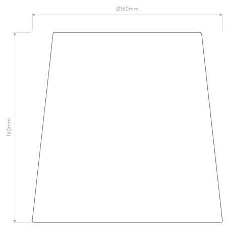 Klosz/Abażur Astro Cone 160 5018013 Ostrygowy (Postarzany Jedwab)