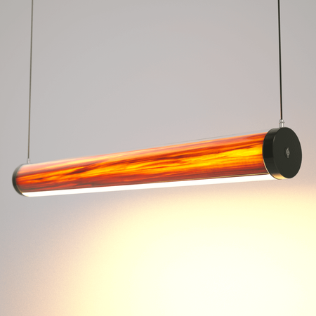 Lampa LED Wooden TUBE Tulip Wi-Fi-Control