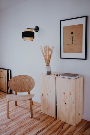 Kinkiet GATO Kaja K-5234 czarny