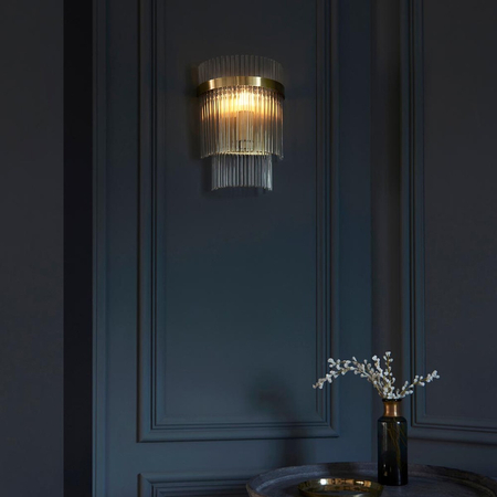 Kinkiet Endon Lighting Marietta 99168 mosiądz