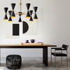 Lampa wisząca Maytoni Vesper MOD108PL-14GB Black with Gold