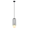 Lampa wisząca Italux Simon MDM-3938/1 BK Czarny