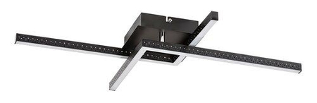 Lampa sufitowa Rabalux Casimir 5267 czarny matowy