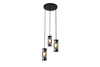 Lampa wisząca Rabalux Oberon 5339 Brązowy