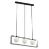 Lampa wisząca Italux PND-53423-3-BK Grosetta