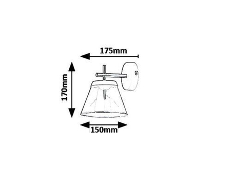 Kinkiet Rabalux Aviana 5029 biały