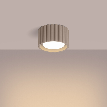 Sollux Lighting Plafon AURA 1 taupe Gx53 SL.1817