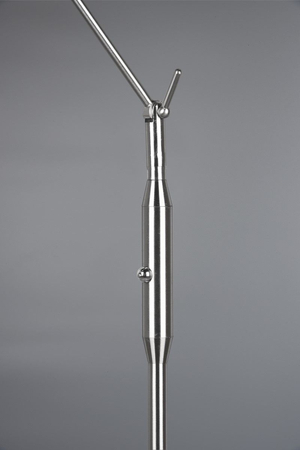 Lampa podłogowa Trio 426510107 srebrny