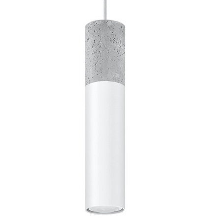 Sollux Lighting Lampa wisząca BORGIO 1 biały SL.0647
