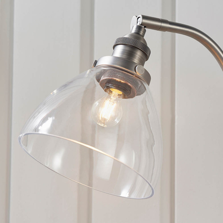 Lampa stołowa Endon Lighting Hansen 91740 srebrny