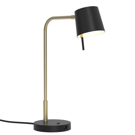 Lampa stołowa Astro Miura Desk USB 1444008 Matowy Złoty