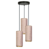 Lampa wisząca BENTE 3 BL PREMIUM ROSE Emibig 1061/3PREM różowy