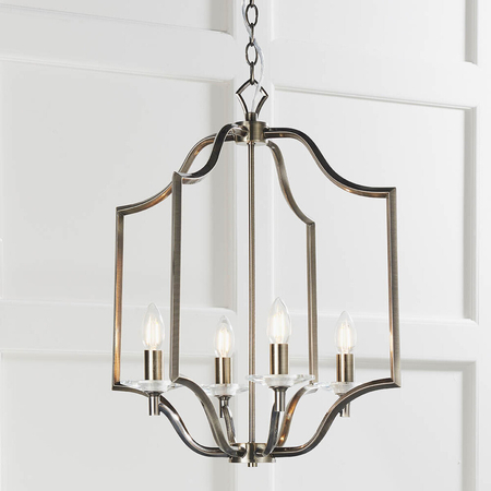 Endon Lighting Lampa wisząca 81916 mosiądz