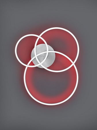 Lampa sufitowa Trio 670810607 srebrny