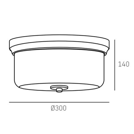 Cosmo Light Plafon DRESDEN C02381BR