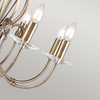 Żyrandol Elstead Lighting Aegean mosiądz AG8-AGED-BRASS