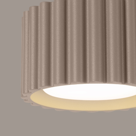Sollux Lighting Plafon AURA 1 taupe Gx53 SL.1817