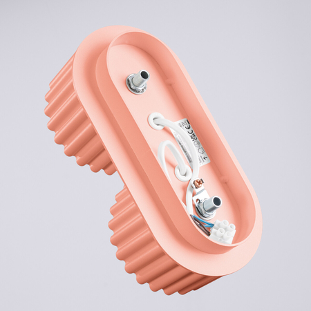 Sollux Lighting Plafon AURA 2 brzoskwiniowy Gx53 SL.1828