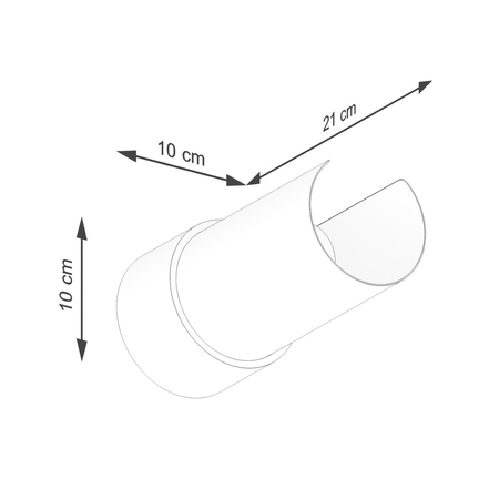 Sollux Lighting Kinkiet FLASH biały SL.1676