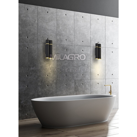 Milagro Kinkiet LYNX 4xE14 MZ5001 CZARNY / ZŁOTY