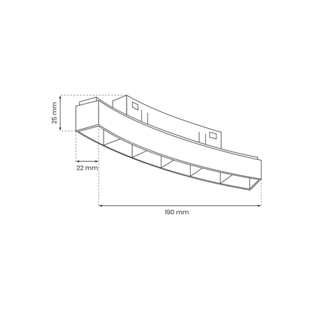 Milagro ROUND MAGNETIC TRACK 6W 4000K do śr. 900mm ML8692 CZARNY
