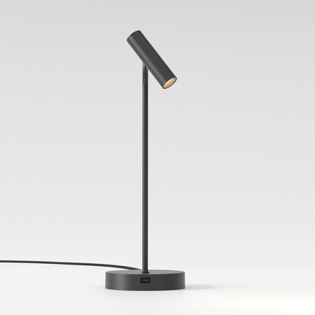 Lampa stołowa Astro Enna Desk USB C 1058210 Matowy Czarny