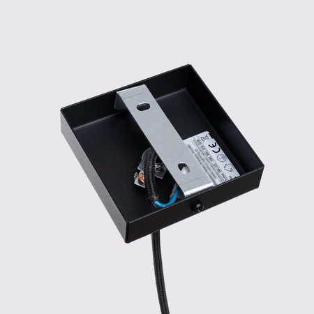 Sollux Lighting Lampa wisząca KARBON 1 czarny SL.1573