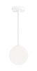 Plafon PLFON PINNE SHORT WHITE Aldex 1080PL_G_S biały