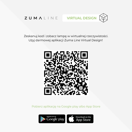 Lampa sufitowa Zuma Line Rondoo Spot 50407-BK