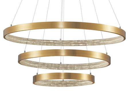 Lampa wisząca Luces Exclusivas MORON LE41699 mosiądz