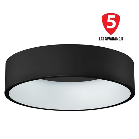 Plafon Italux 3945-842RC-BK-3 Chiara Czarny