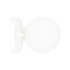 Kinkiet FLOKI K1 WHITE-GOLD Emibig 1023/K1 biały/złoty
