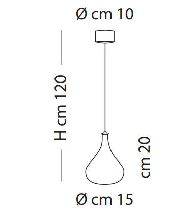 Lampa wisząca Sillux SP7-294A-20 Granada