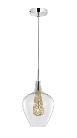 Lampa wisząca Luces Exclusivas ZARZA LE41844 złoty