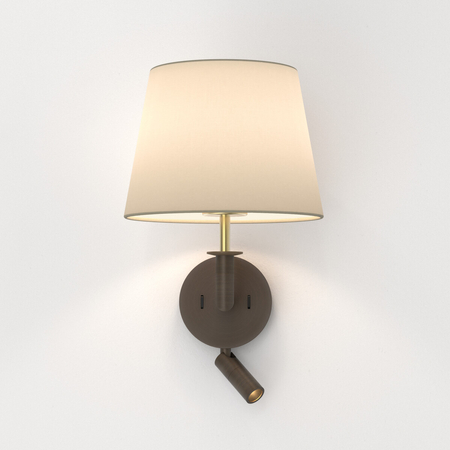 Kinkiet Astro Club Reader 1483011 Brązowy