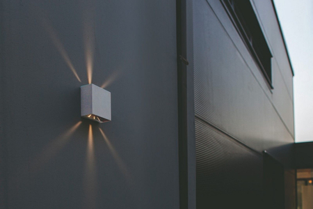 Kinkiet zewnętrzny Lutec GEMINI BEAM 5104003032 biały