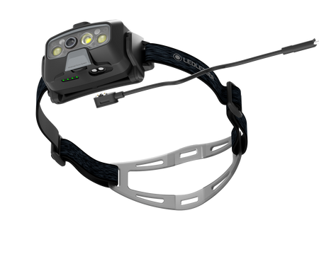 Latarka czołowa LedLenser HF8R Core szary