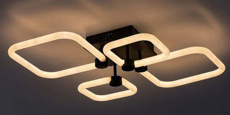 Lampa sufitowa Rabalux Sotiris 71006 czarny matowy