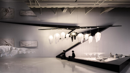 Lampa wisząca Slamp ARISXL0BKF01T00E27EU Aria XL Black