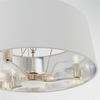 Endon Lighting Lampa wisząca 73021 biały/chrom