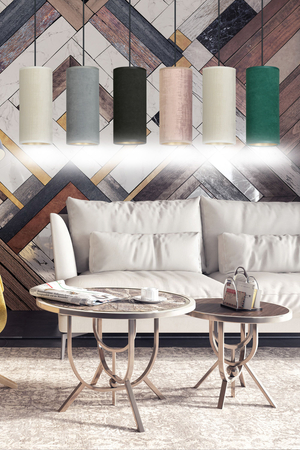 Lampa wisząca BENTE 6 BL MIX Emibig 1068/6 wielokolorowy