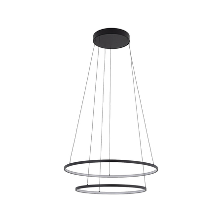 Lampa wisząca Nowodvorski CIRCOLO POWER LED 11647 czarny, biały