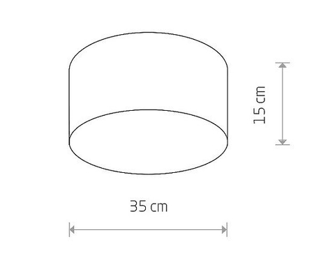 Lampa sufitowa Nowodvorski 9687 CAMERON gray II