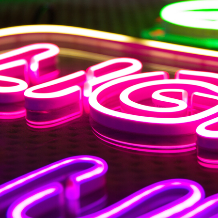 Eko-Light NEON EKO-FLEX Różowy 6/12 25m EKF0570 PÓŻOWY