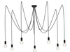 Lampa wisząca Nowodvorski 6785 Spider Black VII