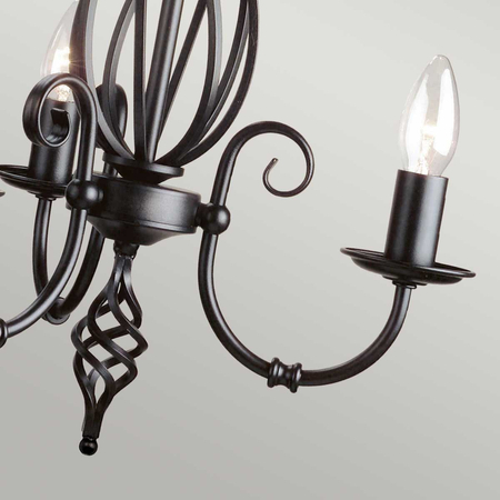 Żyrandol Elstead Lighting Artisan czarny ART3-BLACK